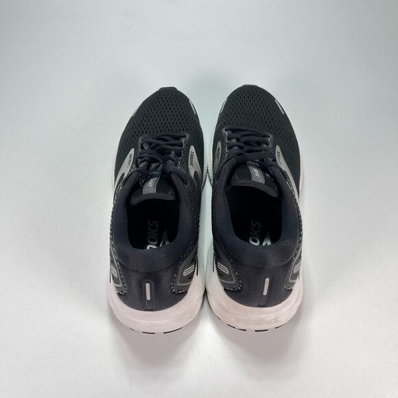 Brooks Ghost 14 Black White Athletic Running Shoes 1203561B057 Women's Size 9.5 - Picture 6 of 11